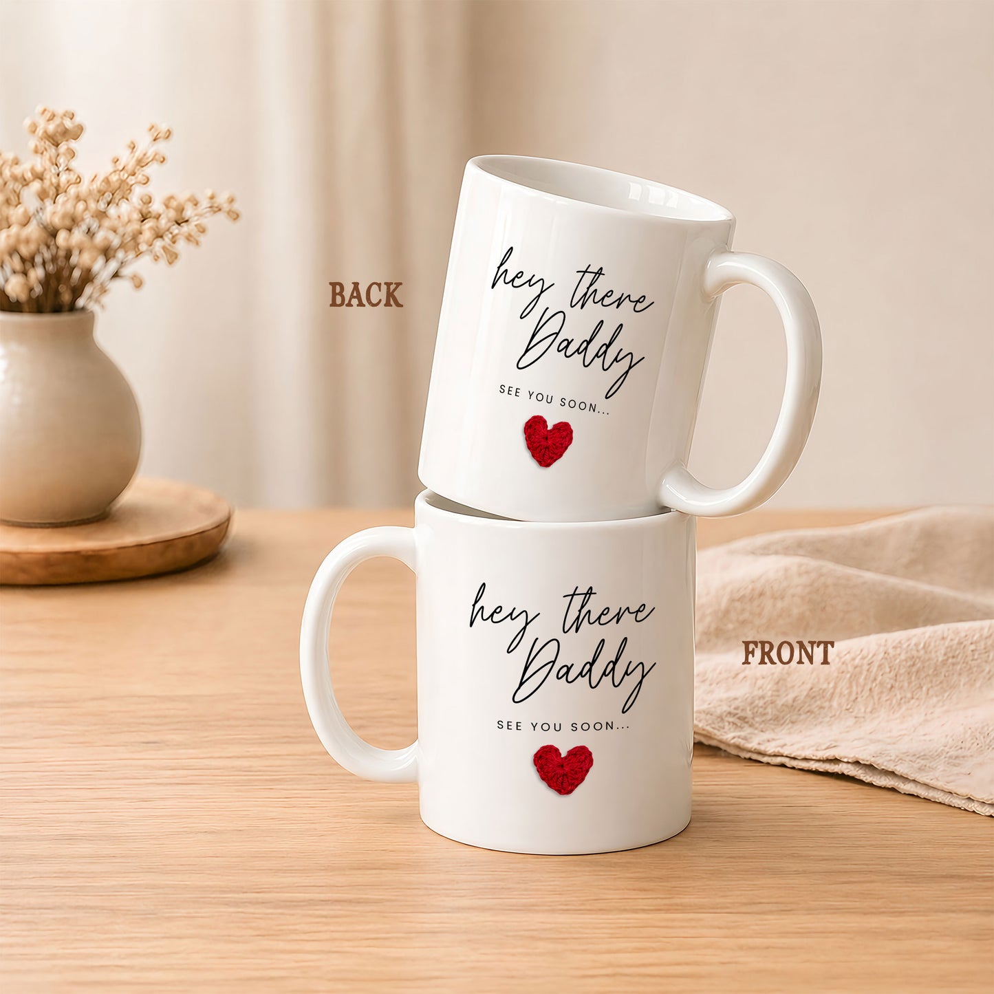 Personalized Daddy Mug – Custom Coffee Mug Gift for Dad