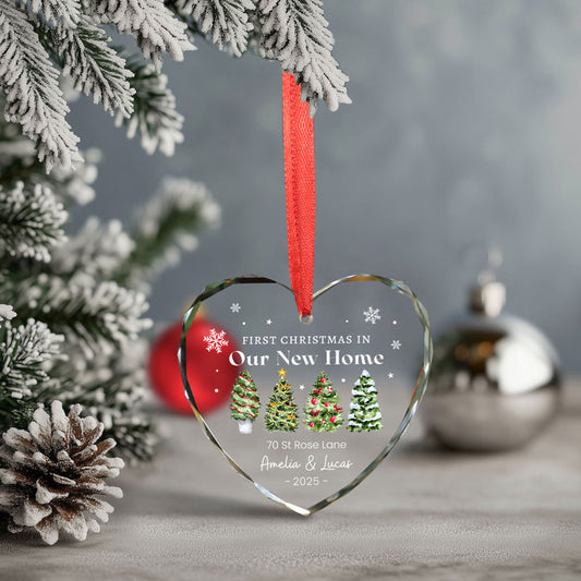 Personalized Housewarming Gifts New Home Ornaments For Couples Newlyweds