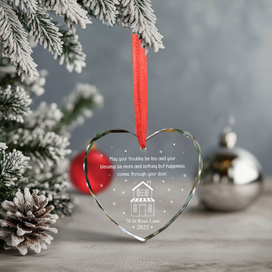Personalized Christmas Ornaments For Couples Newlyweds Or Friends