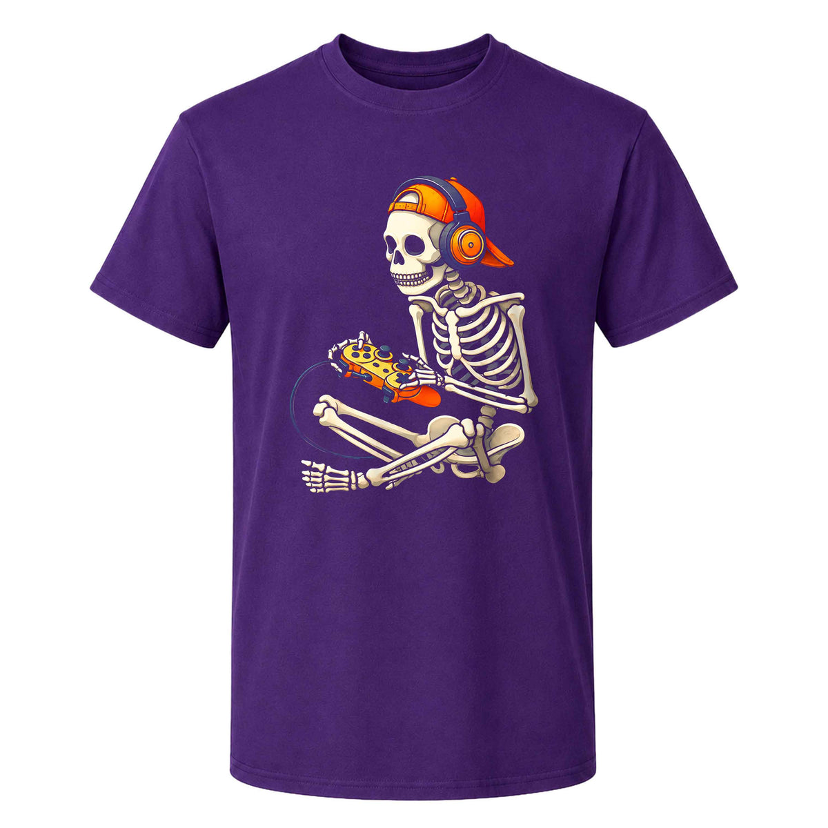 Skeleton Gamer Halloween Sweatshirt, Boys Pumpkin Gaming Shirt, Funny Halloween Gift