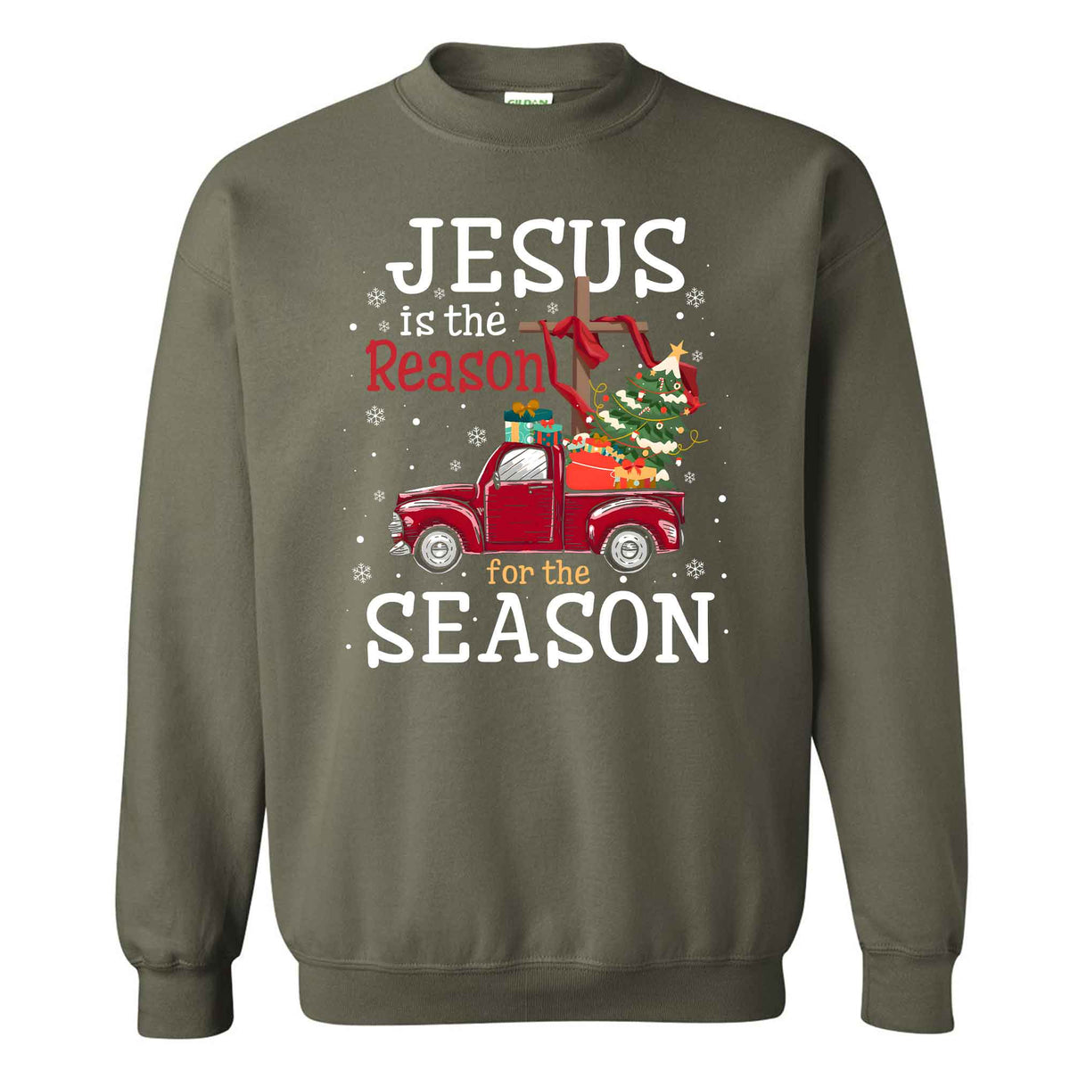 Jesus Is The Reason For The Season Christmas Shirt, Christian Nativity Tee, Religious Gift For Xmas