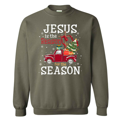 Jesus Is The Reason For The Season Christmas Shirt, Christian Nativity Tee, Religious Gift For Xmas