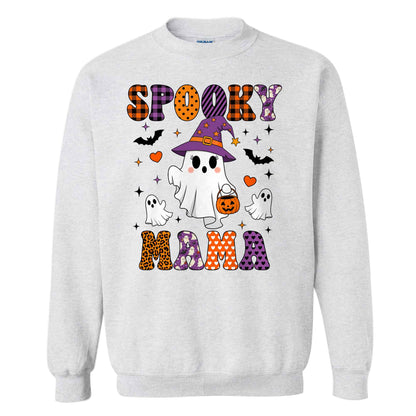 Personalized Halloween Shirt - Spooky Mama Shirt - Halloween Gift for Mom, Grandma, Aunt