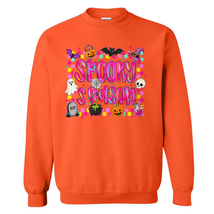 Colorful Halloween Shirt - Spooky Halloween T-shirt Sweatshirt - Cute Halloween Outfit, Spooky Season Gift
