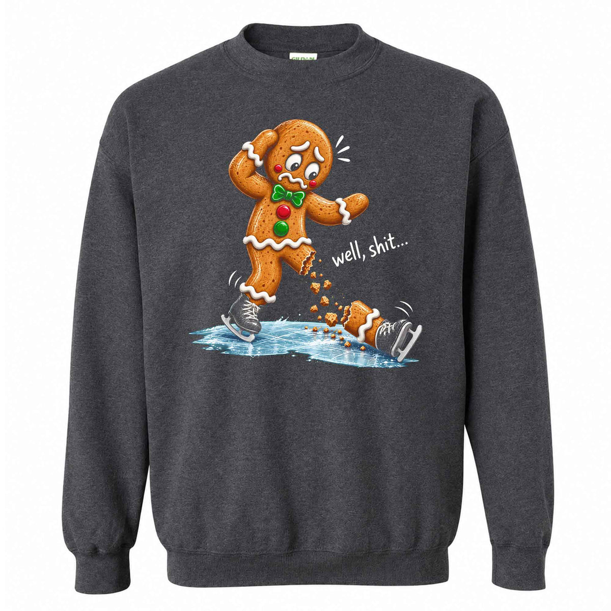 Gingerbread Christmas Sweatshirt, Funny Christmas Shirt Christmas Gift