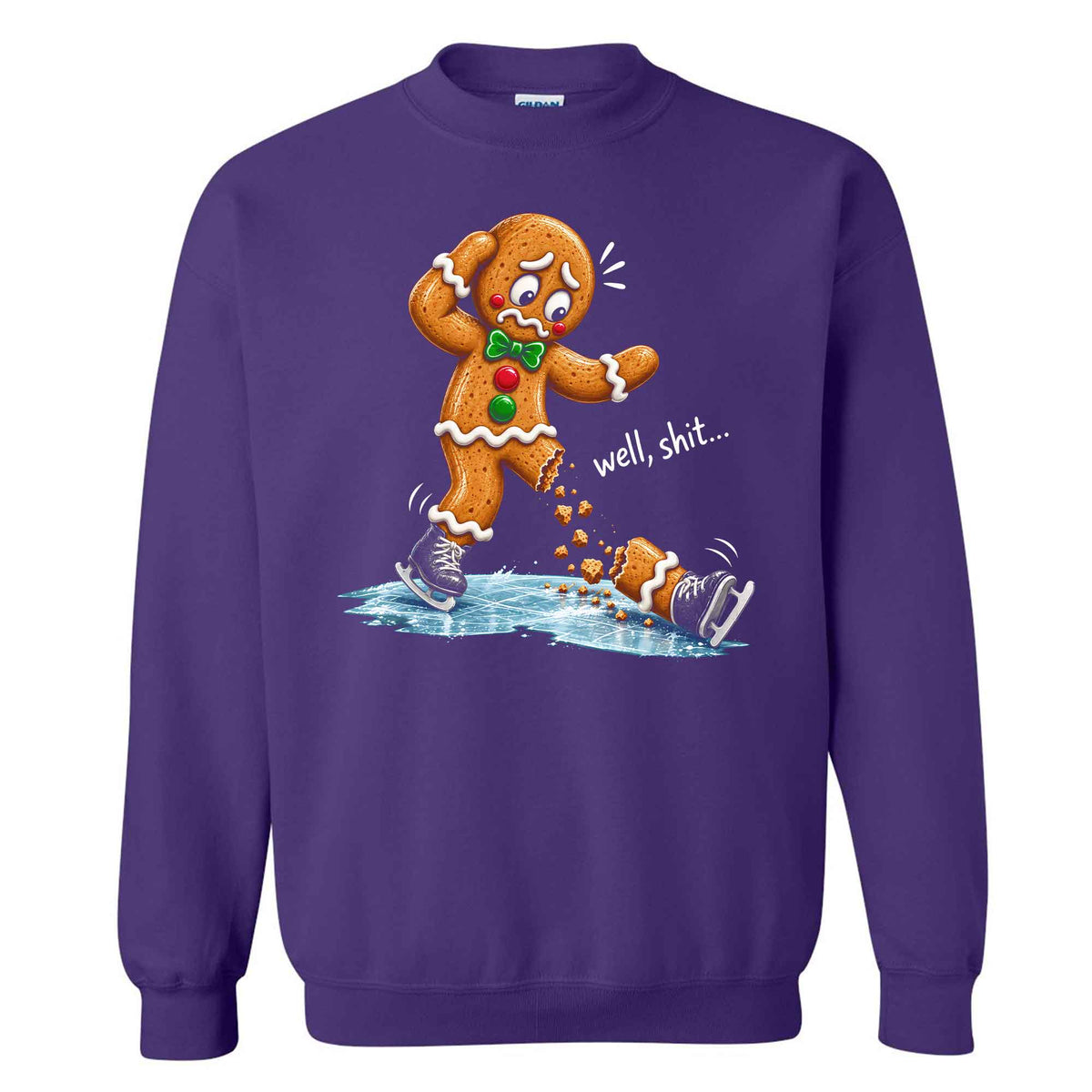 Gingerbread Christmas Sweatshirt, Funny Christmas Shirt Christmas Gift