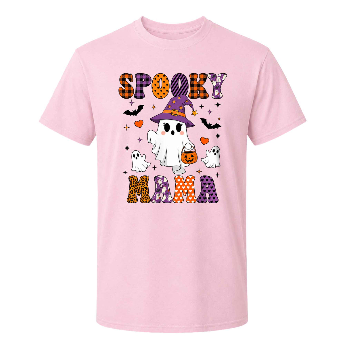 Personalized Halloween Shirt - Spooky Mama Shirt - Halloween Gift for Mom, Grandma, Aunt