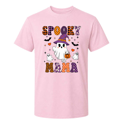 Personalized Halloween Shirt - Spooky Mama Shirt - Halloween Gift for Mom, Grandma, Aunt
