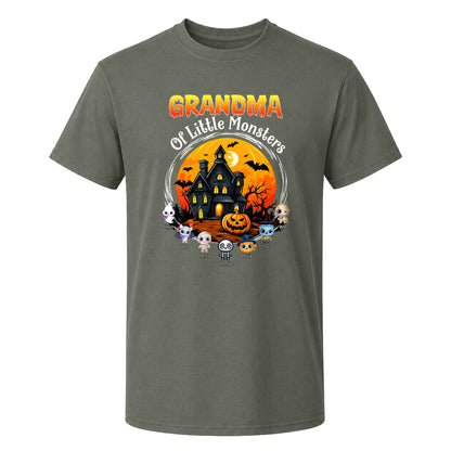 Personalized Grandma Monster Halloween Sweatshirt, Custom Characters & Names Halloween Family Gift