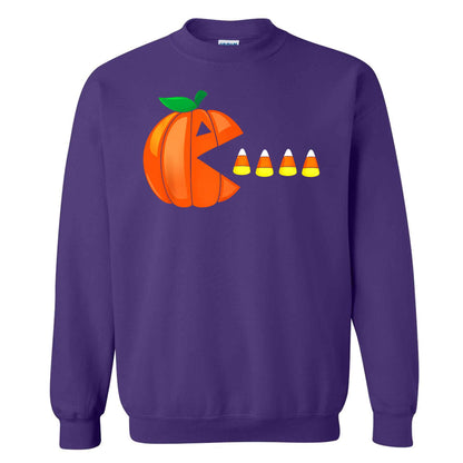 Pumpkin Ghost Graphic Halloween Sweatshirt, Spooky Season Jack O Lantern Shirt, Funny Halloween Gift