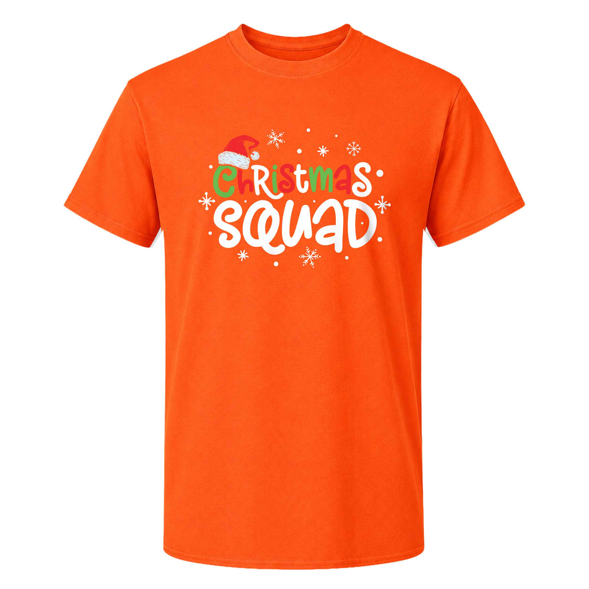 Christmas Squad Matching Family Shirts, Funny Christmas Graphic Tees, Holiday Gift for Family