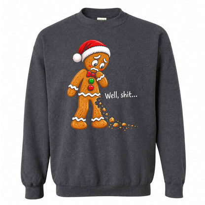 Gingerbread Christmas Sweatshirt, Funny Christmas Shirt Christmas Gift