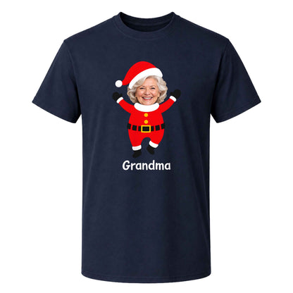 Custom Face Christmas Family Shirts, Personalized Holiday Characters, Matching Family Outfits