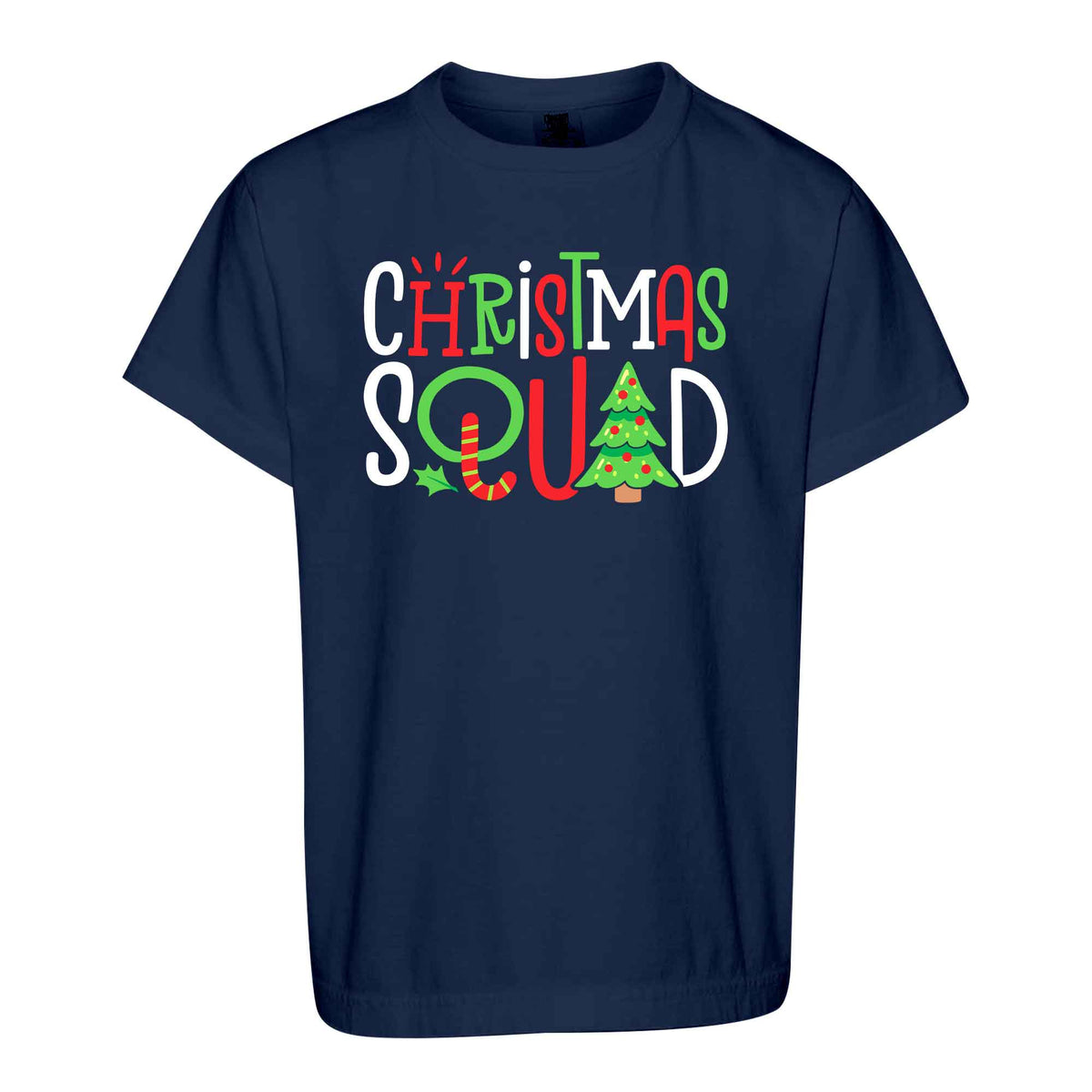 Christmas Squad Matching Family Shirts, Funny Christmas Graphic Tees, Holiday Gift for Family