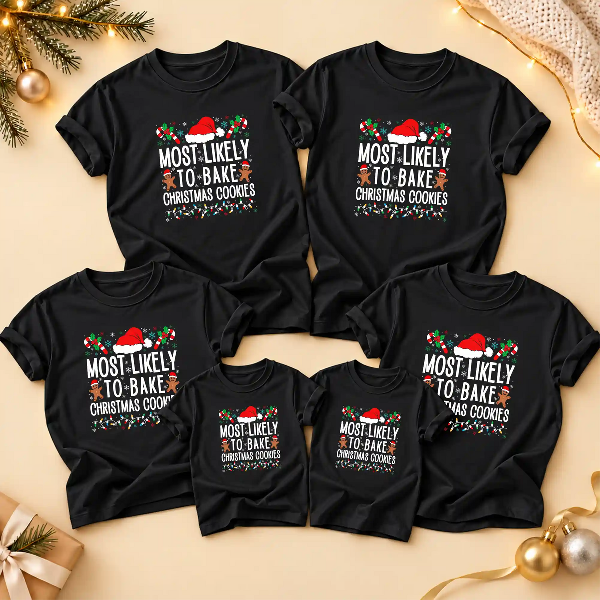 Most Likely To Christmas Shirt, Funny Holiday Graphic Tee, Christmas Family Matching Outfits