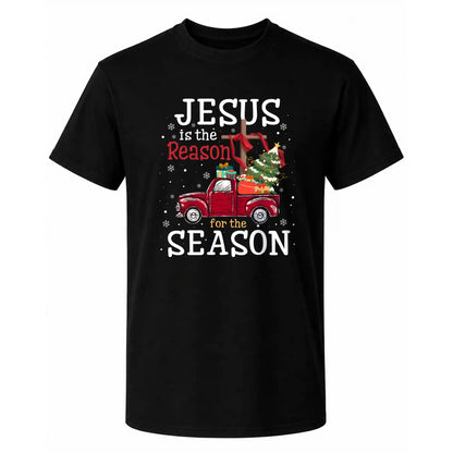 Jesus Is The Reason For The Season Christmas Shirt, Christian Nativity Tee, Religious Gift For Xmas