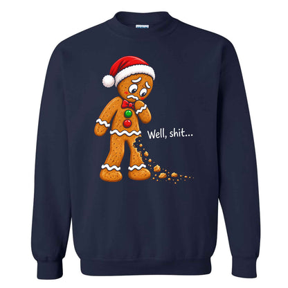 Gingerbread Christmas Sweatshirt, Funny Christmas Shirt Christmas Gift