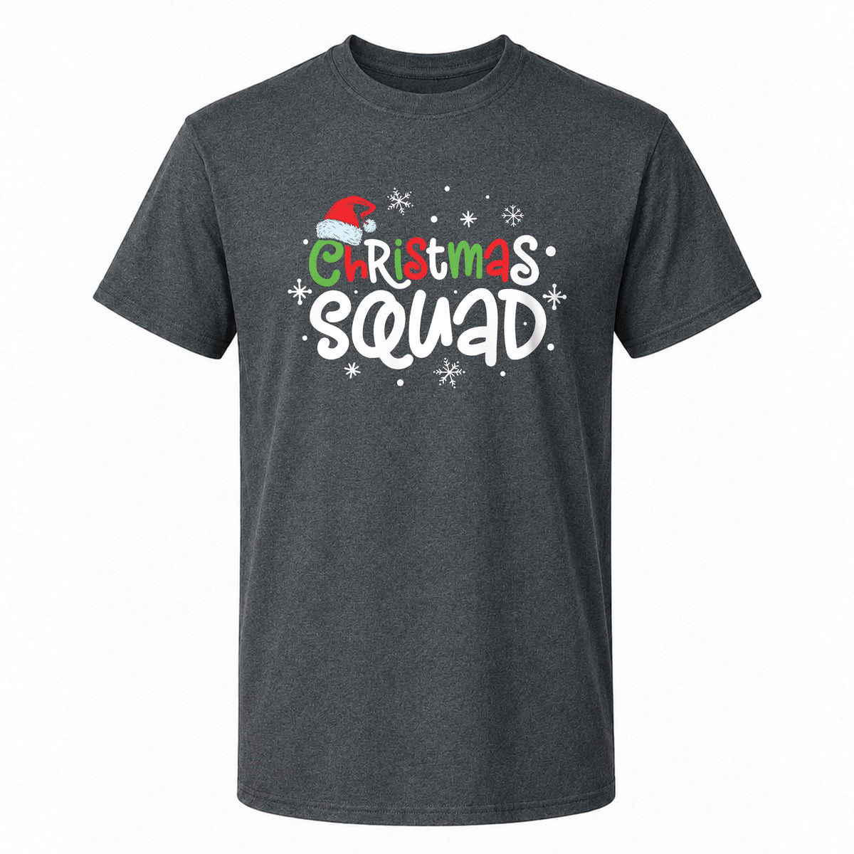 Christmas Squad Matching Family Shirts, Funny Christmas Graphic Tees, Holiday Gift for Family