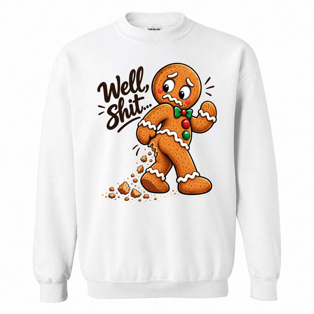 Gingerbread Christmas Sweatshirt, Funny Christmas Shirt Christmas Gift