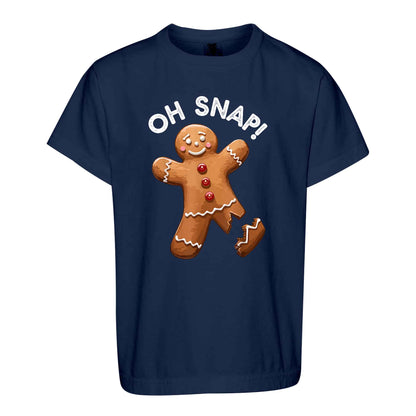 Funny Gingerbread Christmas Sweatshirt, Oh Snap Holiday Graphic Tee, Christmas Gift