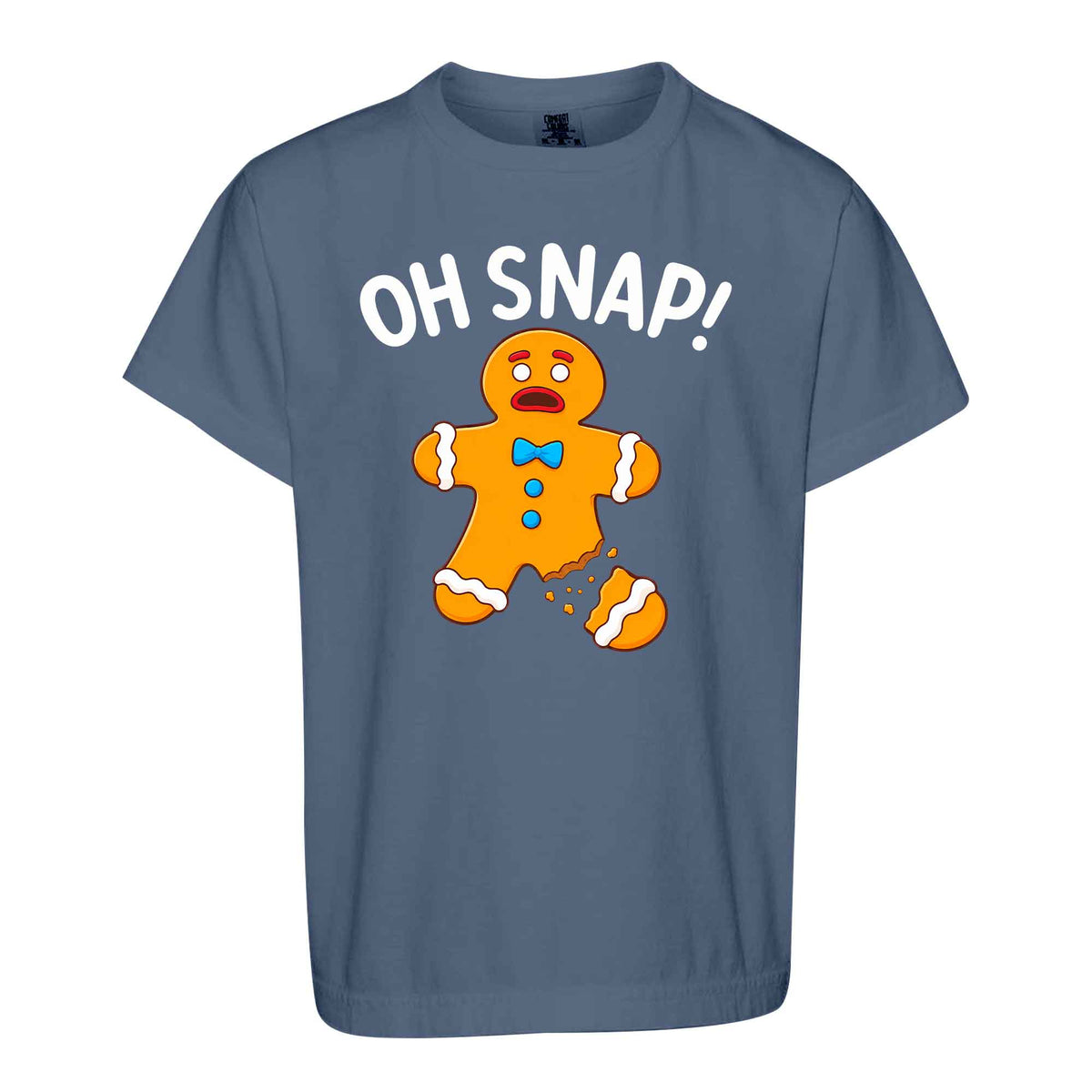 Funny Gingerbread Christmas Sweatshirt, Oh Snap Holiday Graphic Tee, Christmas Gift