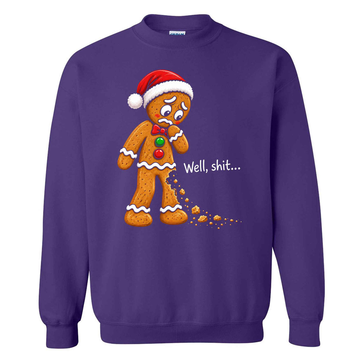 Gingerbread Christmas Sweatshirt, Funny Christmas Shirt Christmas Gift