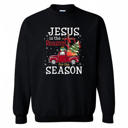 Jesus Is The Reason For The Season Christmas Shirt, Christian Nativity Tee, Religious Gift For Xmas
