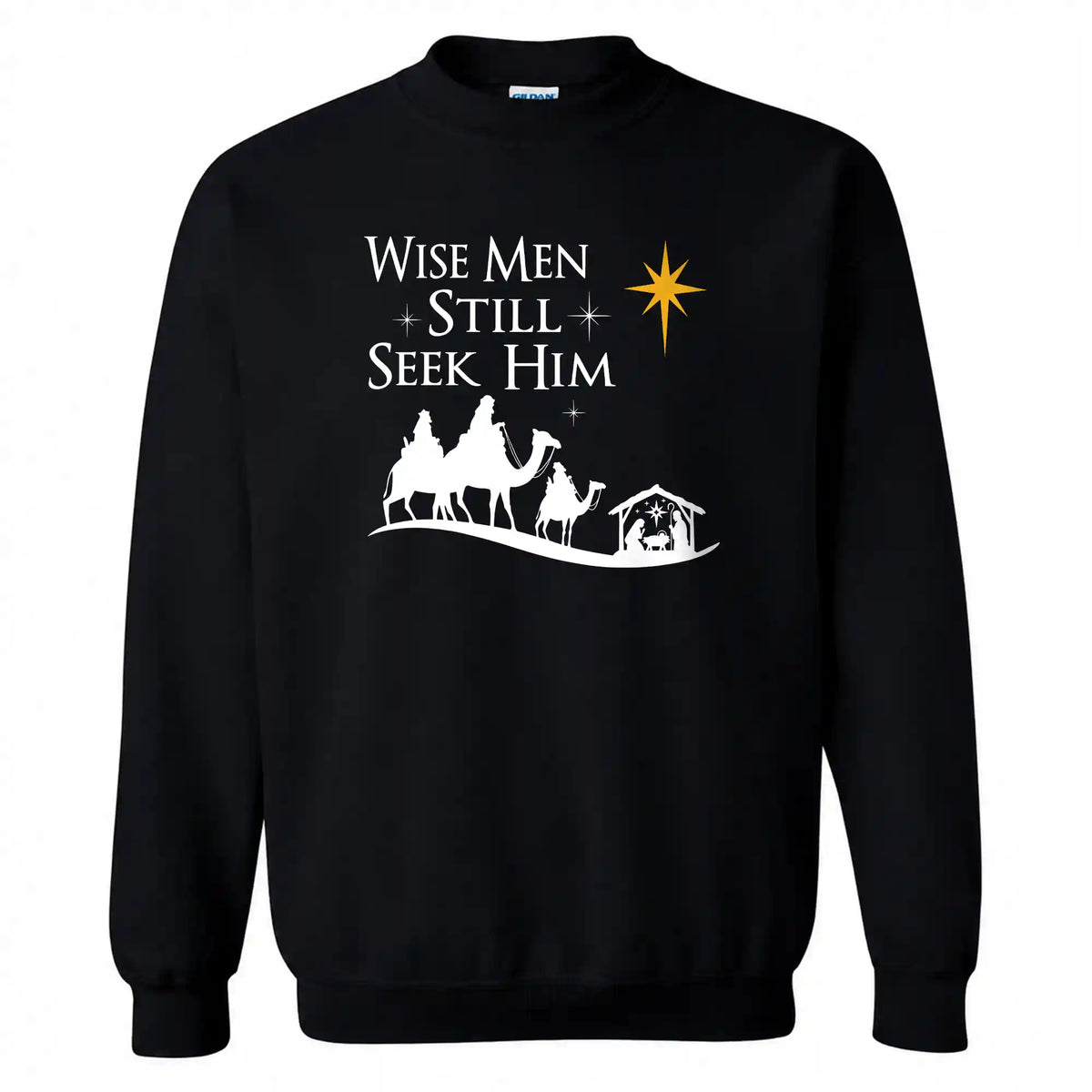Wise Men Still Seek Him Christmas Shirt, Christian Nativity T-Shirt, Religious Christmas Gift for Men Women
