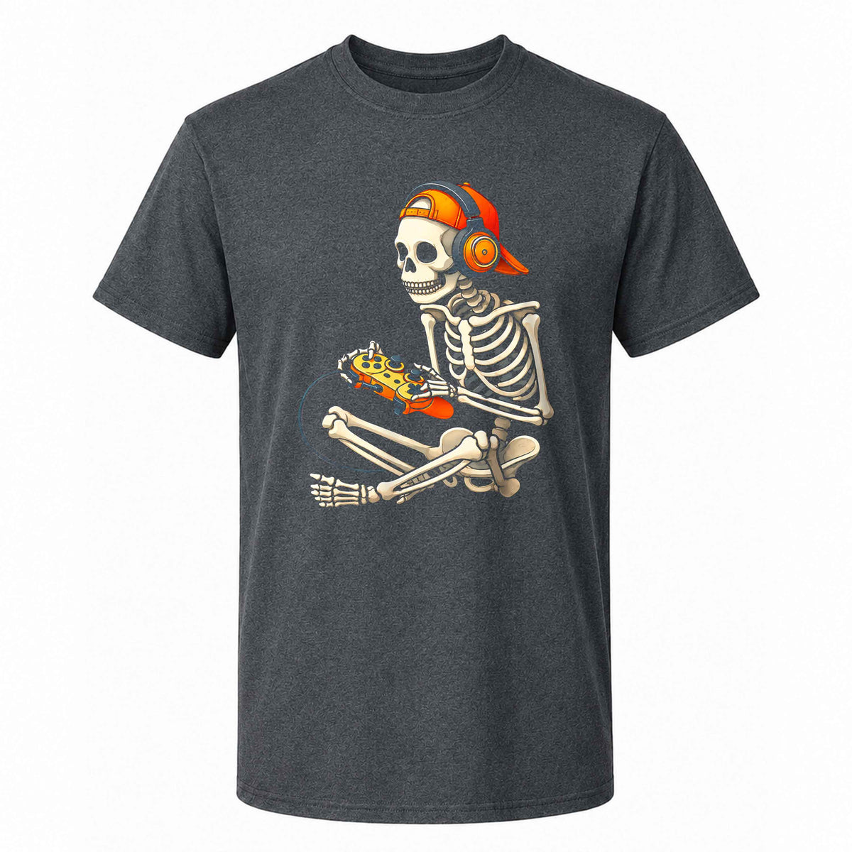 Skeleton Gamer Halloween Sweatshirt, Boys Pumpkin Gaming Shirt, Funny Halloween Gift