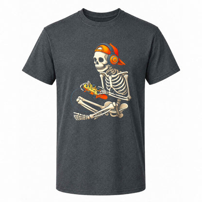 Skeleton Gamer Halloween Sweatshirt, Boys Pumpkin Gaming Shirt, Funny Halloween Gift