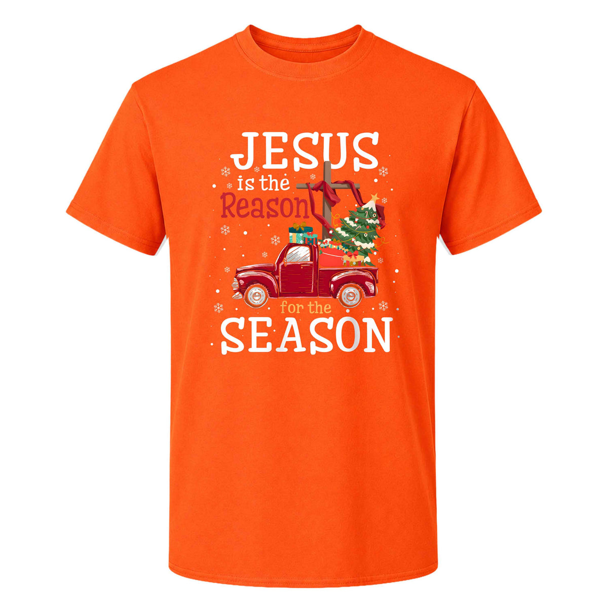 Jesus Is The Reason For The Season Christmas Shirt, Christian Nativity Tee, Religious Gift For Xmas