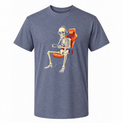Skeleton Gamer Halloween Sweatshirt, Boys Pumpkin Gaming Shirt, Funny Halloween Gift