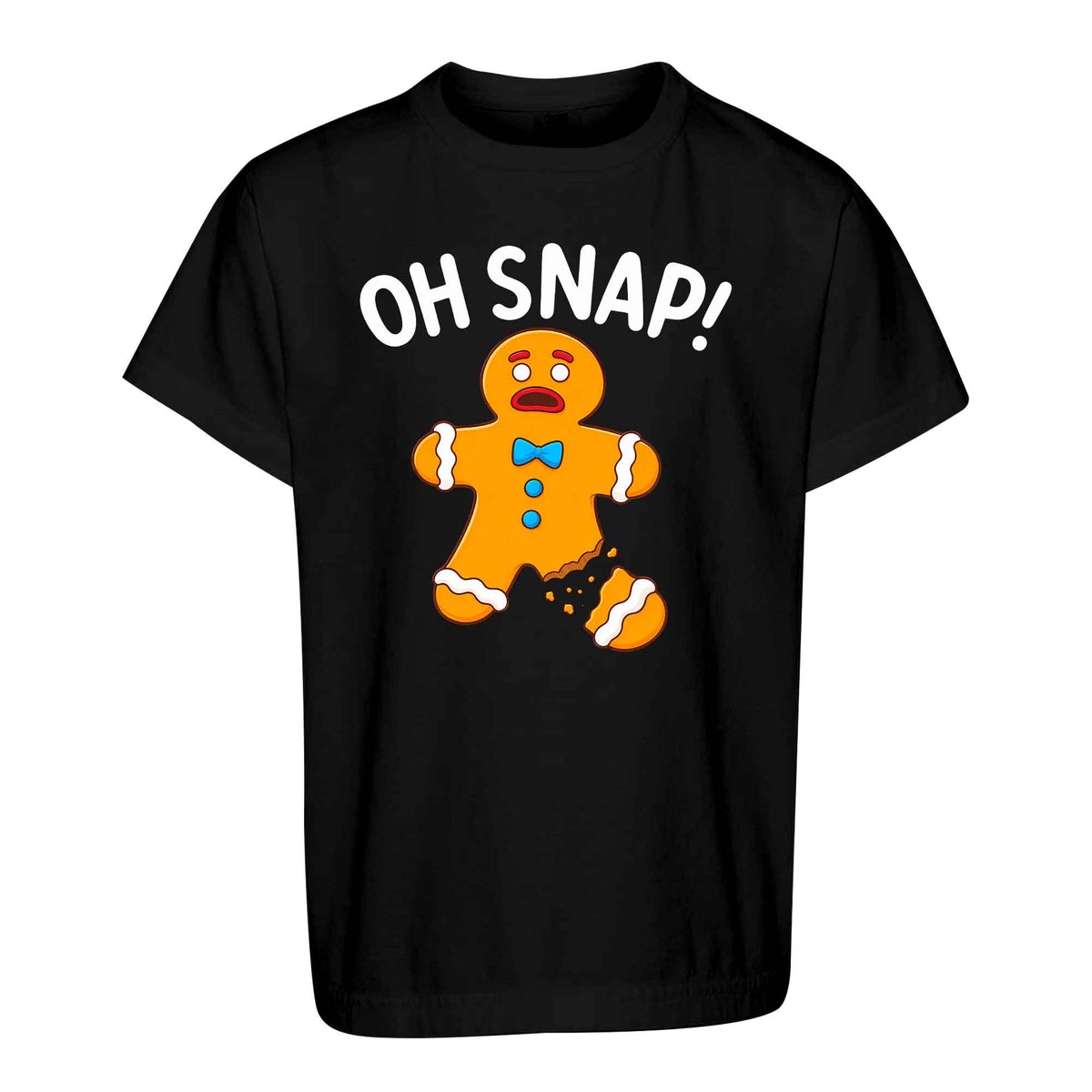 Funny Gingerbread Christmas Sweatshirt, Oh Snap Holiday Graphic Tee, Christmas Gift