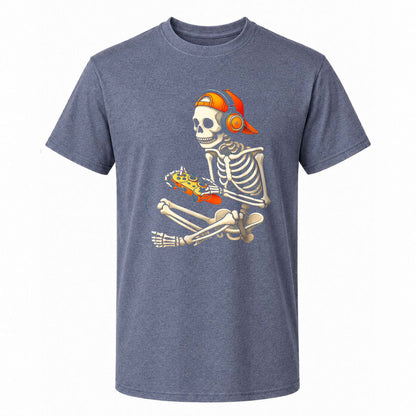 Skeleton Gamer Halloween Sweatshirt, Boys Pumpkin Gaming Shirt, Funny Halloween Gift