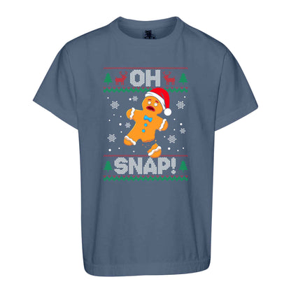 Funny Gingerbread Christmas Sweatshirt, Oh Snap Holiday Graphic Tee, Christmas Gift