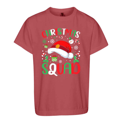 Christmas Squad Matching Family Shirts, Funny Christmas Graphic Tees, Holiday Gift for Family