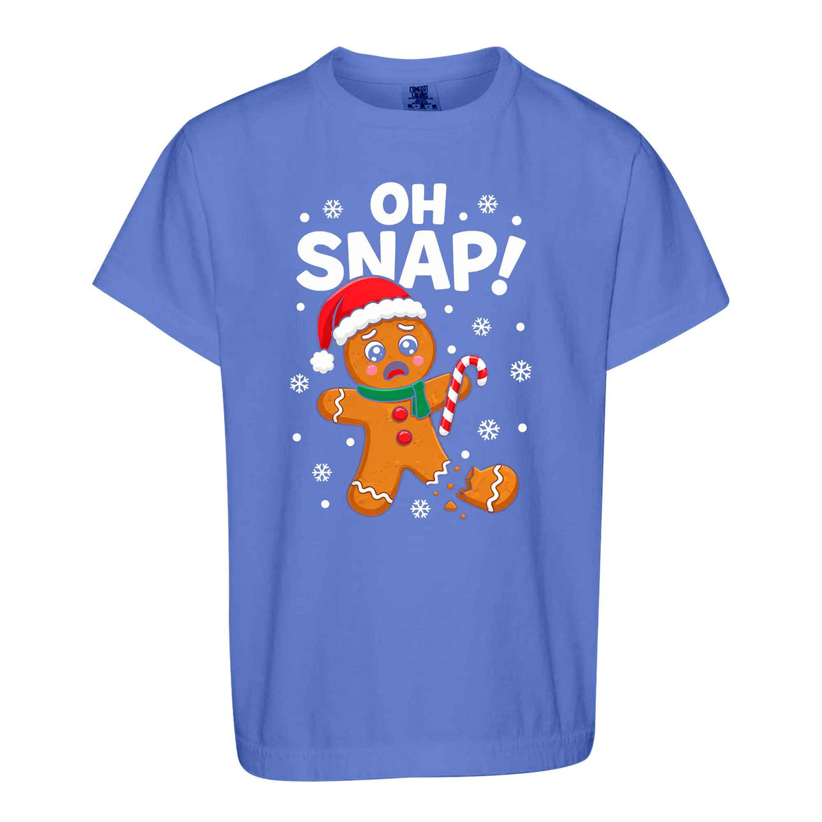 Funny Gingerbread Christmas Sweatshirt, Oh Snap Holiday Graphic Tee, Christmas Gift