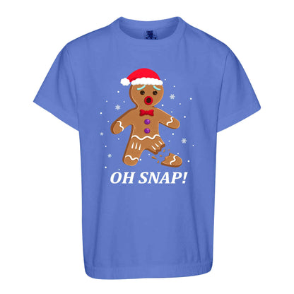Funny Gingerbread Christmas Sweatshirt, Oh Snap Holiday Graphic Tee, Christmas Gift