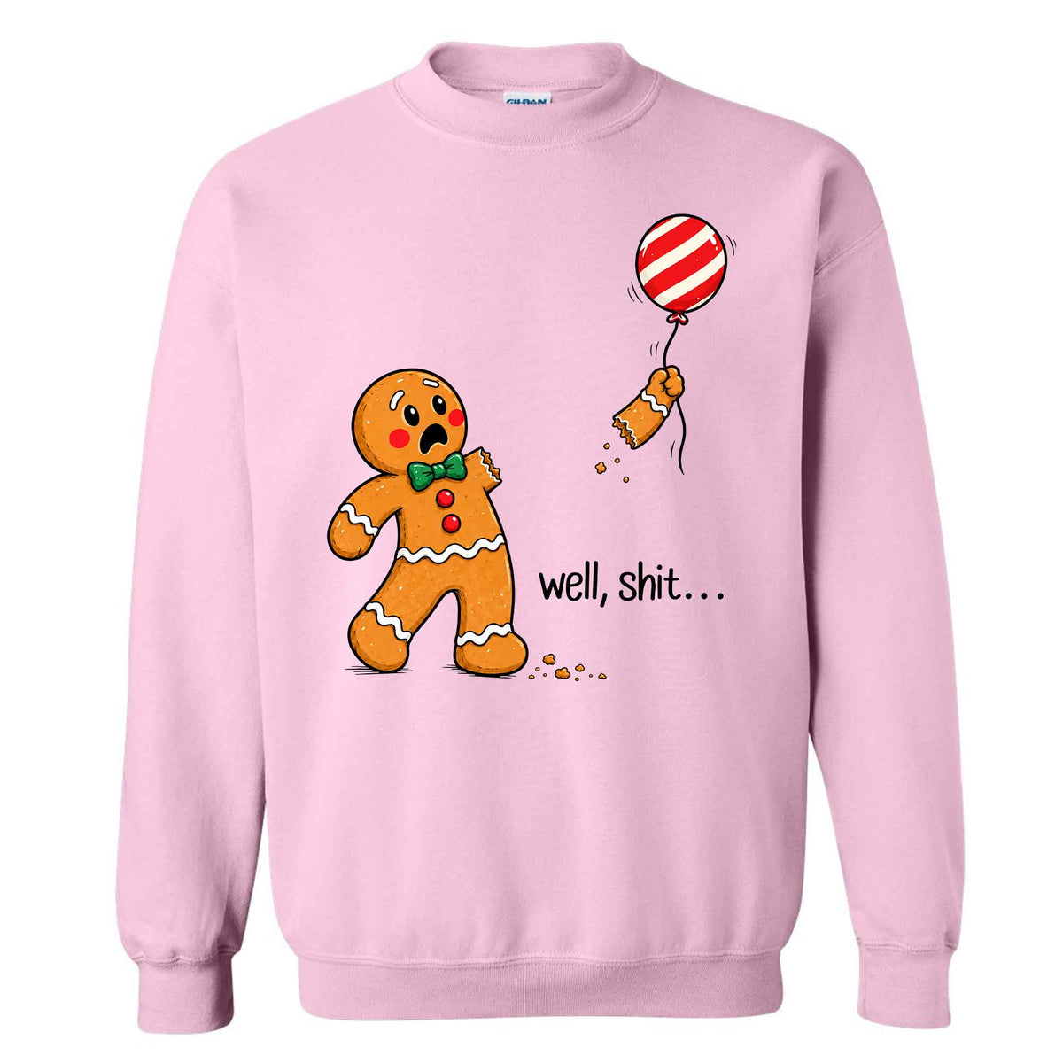 Gingerbread Christmas Sweatshirt, Funny Christmas Shirt Christmas Gift