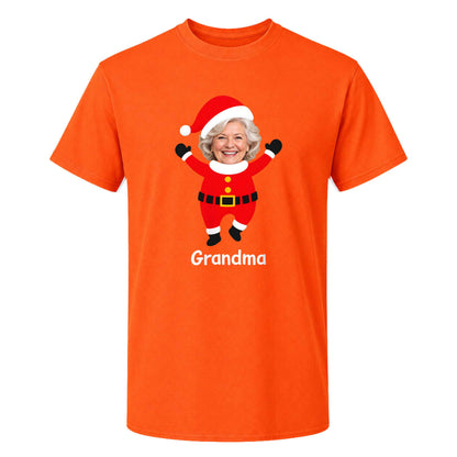 Custom Face Christmas Family Shirts, Personalized Holiday Characters, Matching Family Outfits