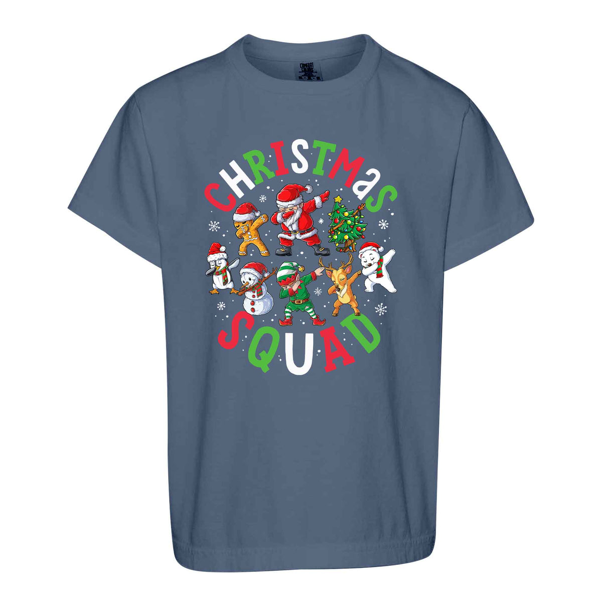 Christmas Squad Matching Family Shirts, Funny Christmas Graphic Tees, Holiday Gift for Family