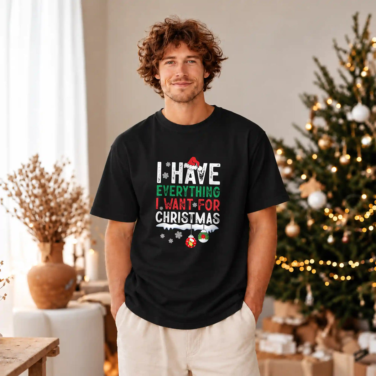 Funny Christmas Couple Shirts, It's Me I'm Everything Matching Holiday Shirts, Christmas Gift for Couples
