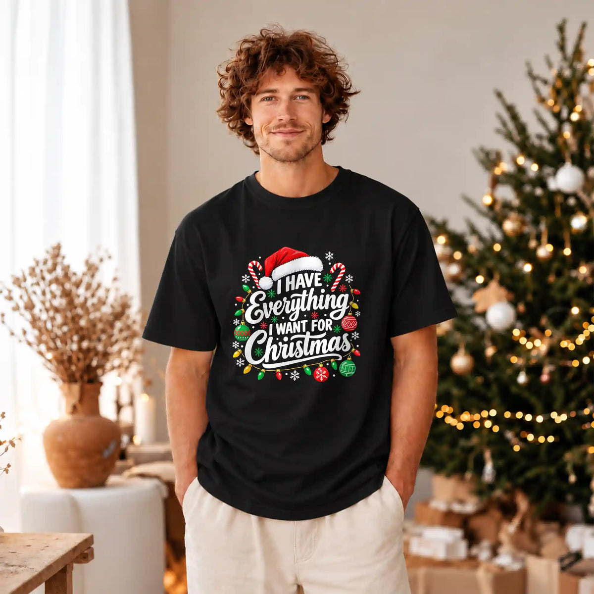 Funny Christmas Couple Shirts, It's Me I'm Everything Matching Holiday Shirts, Christmas Gift for Couples