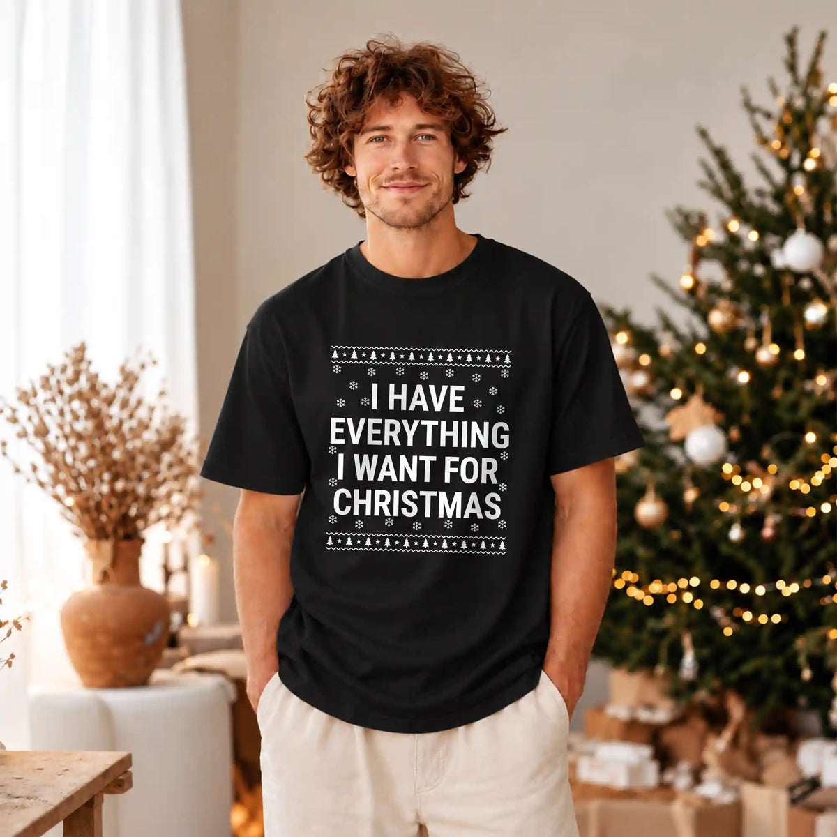 Funny Christmas Couple Shirts, It's Me I'm Everything Matching Holiday Shirts, Christmas Gift for Couples