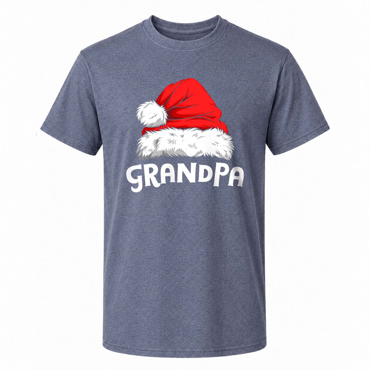 Personalized Family Christmas Shirts, Matching Santa Hat Tees, Custom Name Holiday Gift
