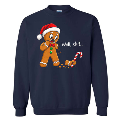 Gingerbread Christmas Sweatshirt, Funny Christmas Shirt Christmas Gift