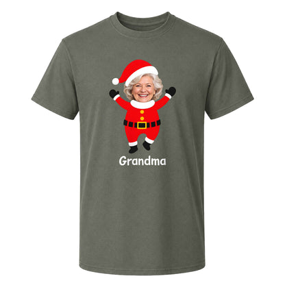Custom Face Christmas Family Shirts, Personalized Holiday Characters, Matching Family Outfits