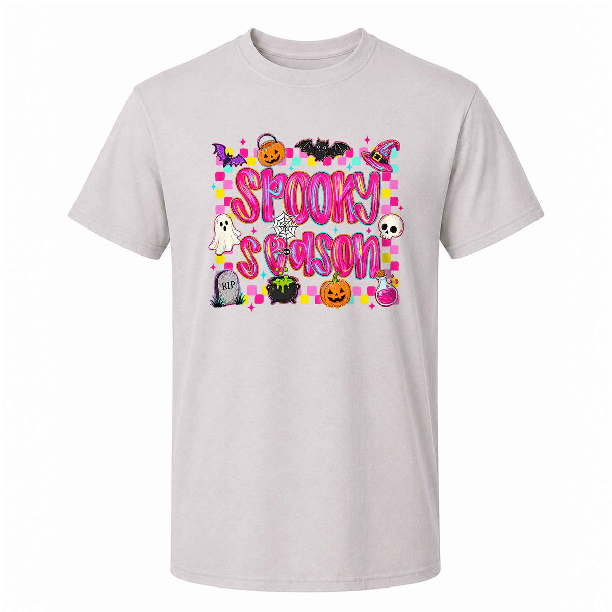 Colorful Halloween Shirt - Spooky Halloween T-shirt Sweatshirt - Cute Halloween Outfit, Spooky Season Gift