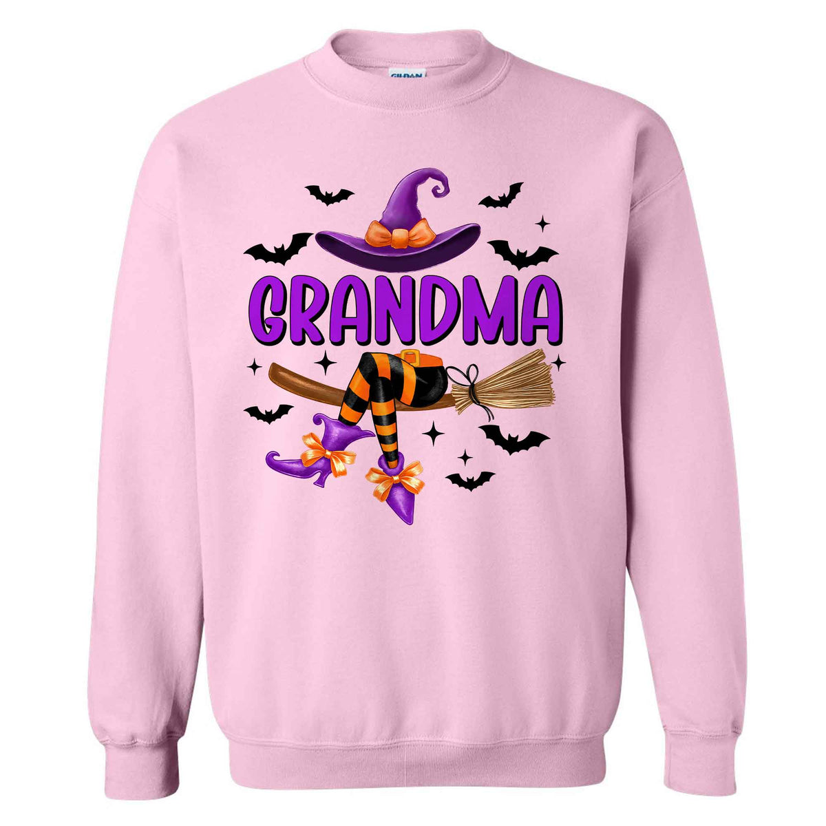 Personalized Halloween Witch Shirt - Grandma Witch T-Shirt Sweatshirt - Halloween Gift for Grandma, Mom
