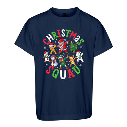 Christmas Squad Matching Family Shirts, Funny Christmas Graphic Tees, Holiday Gift for Family